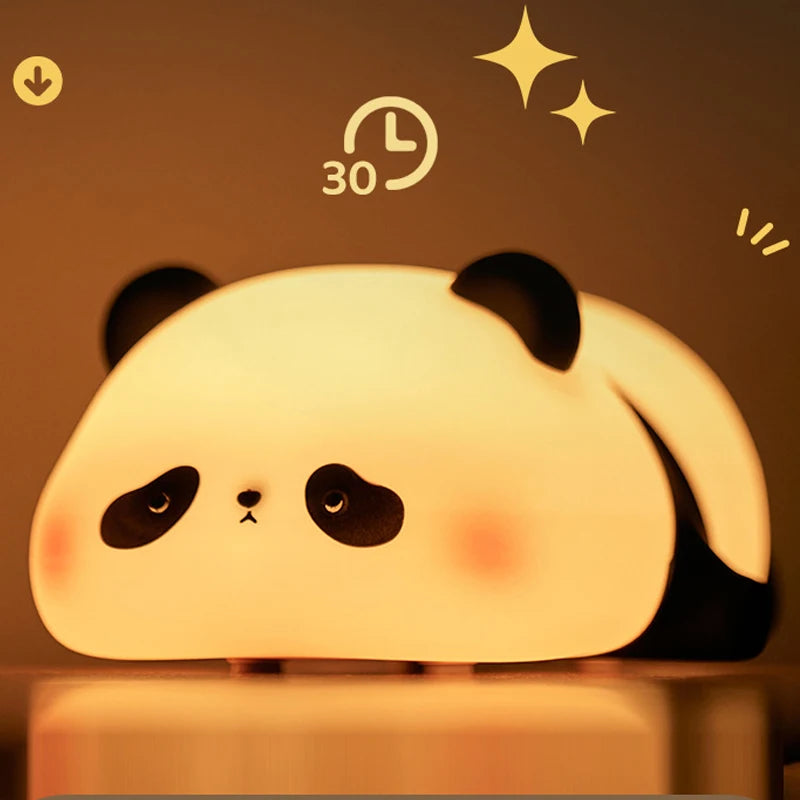 Silicone Panda Lamp