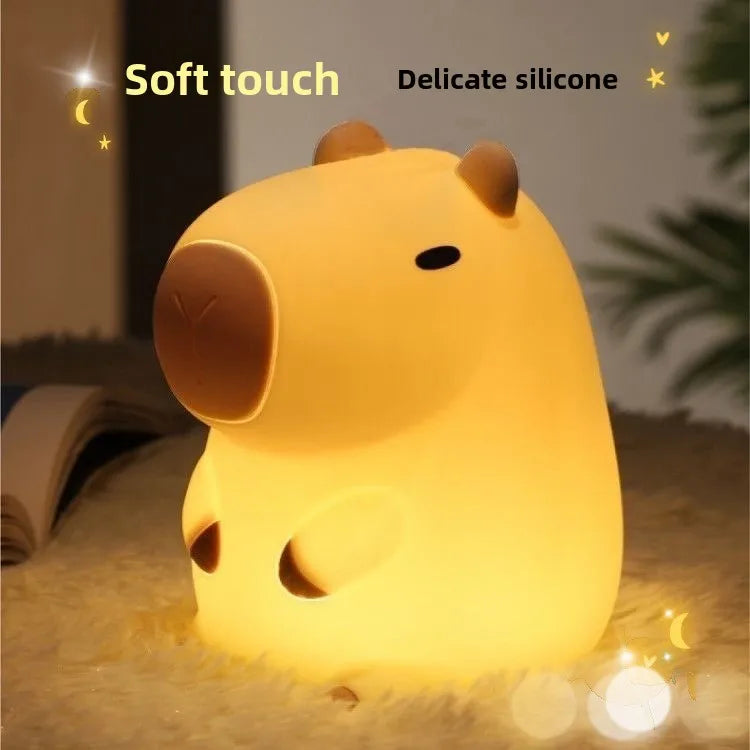 capybara silicone lamp