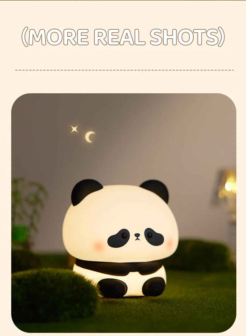 Cute LED Panda Light