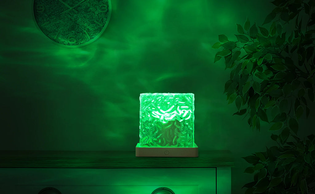 wave cube lamp
