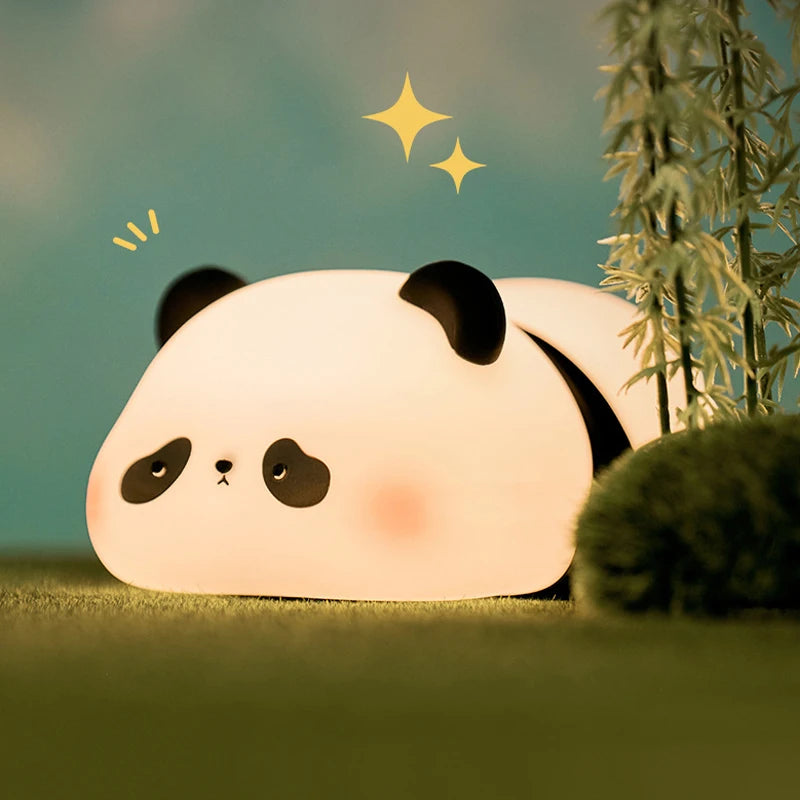 Silicone Panda Lamp