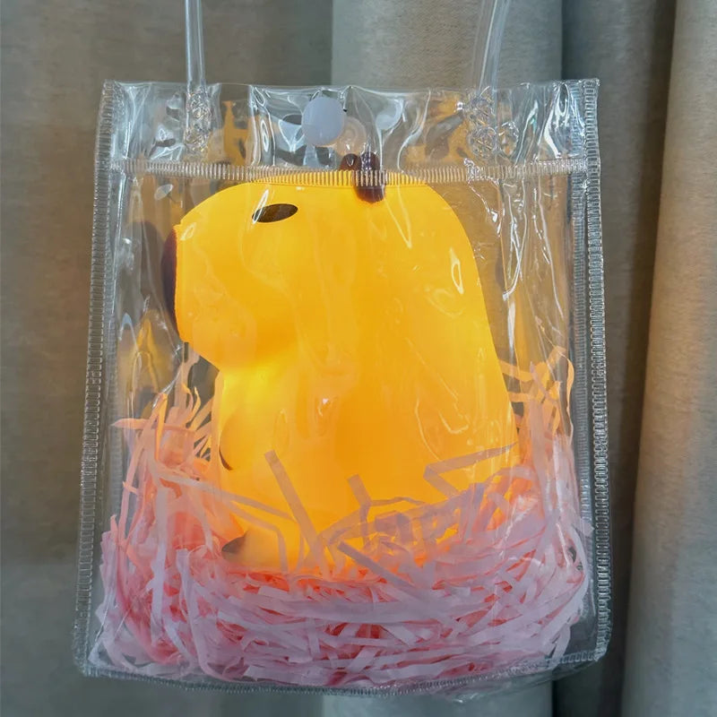 capybara silicone lamp