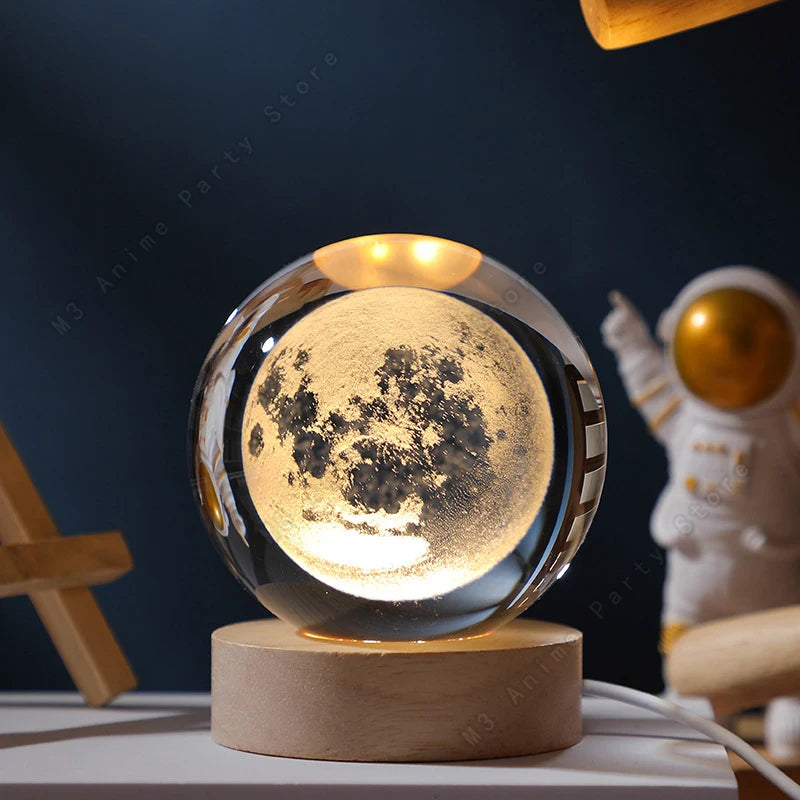 3D Planet Lamps