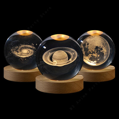 3D Planet Lamps