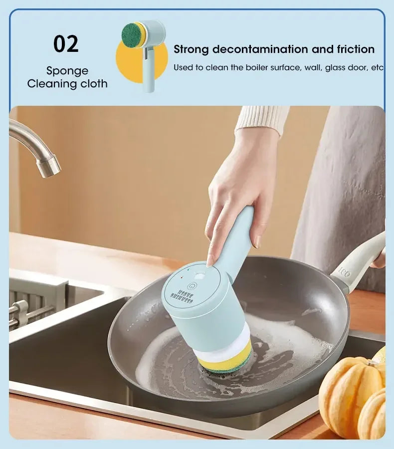 cleaning e-scrubber