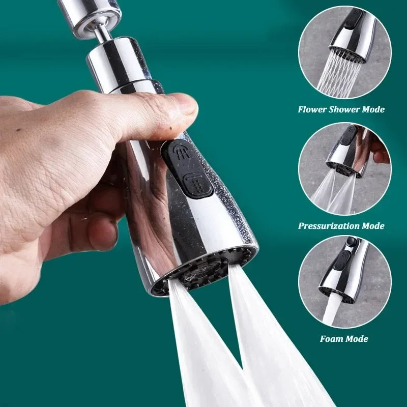 360° Rotation Kitchen Faucet Extender