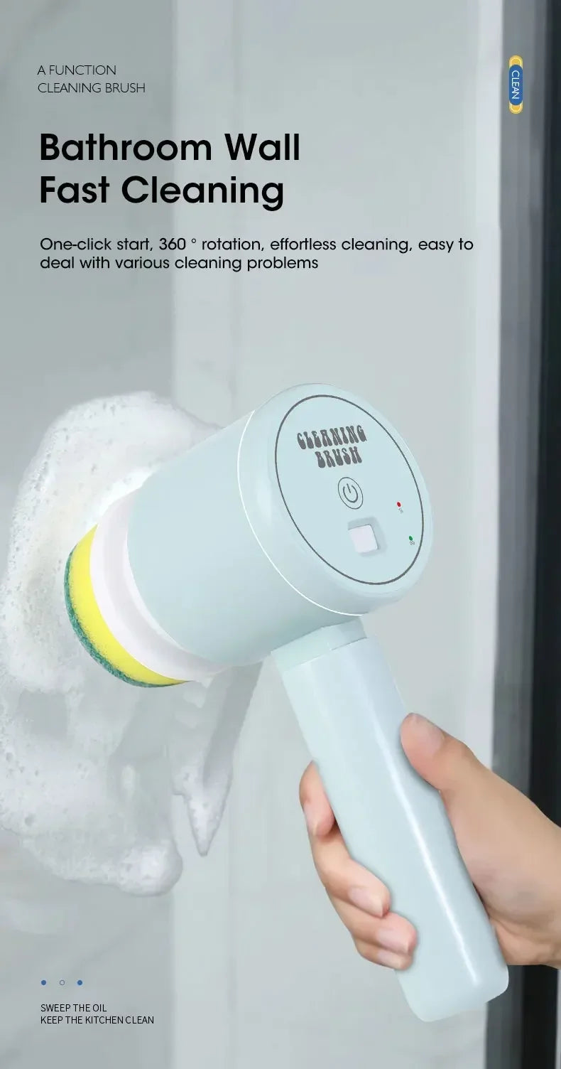 cleaning e-scrubber