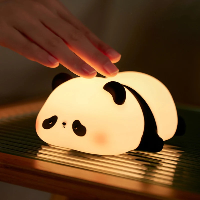 Silicone Panda Lamp