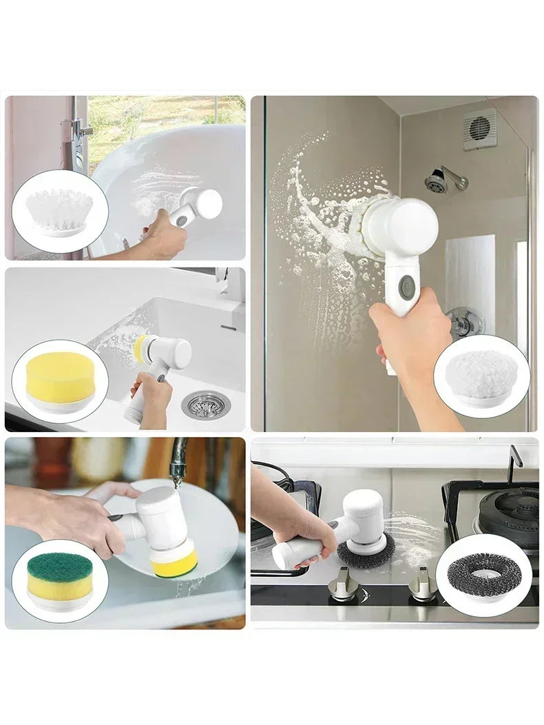 Electric Cleaning Scrubber