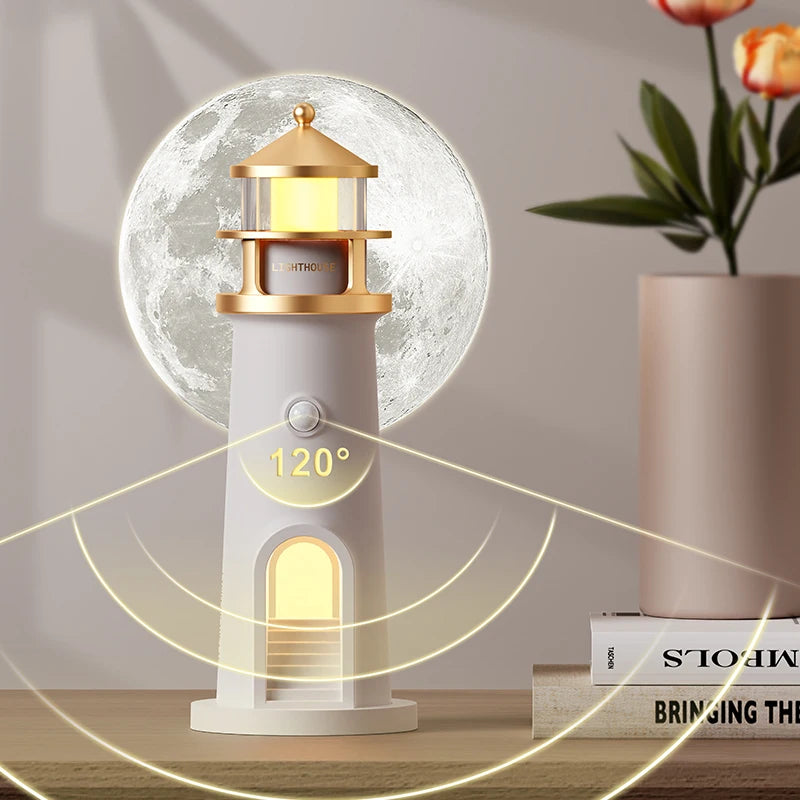 Light house Moon Lamp