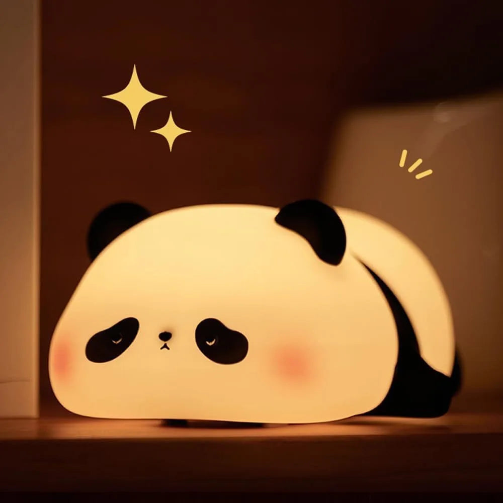 Panda silicone lamp