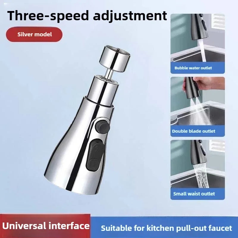 360° Rotation Kitchen Faucet Extender
