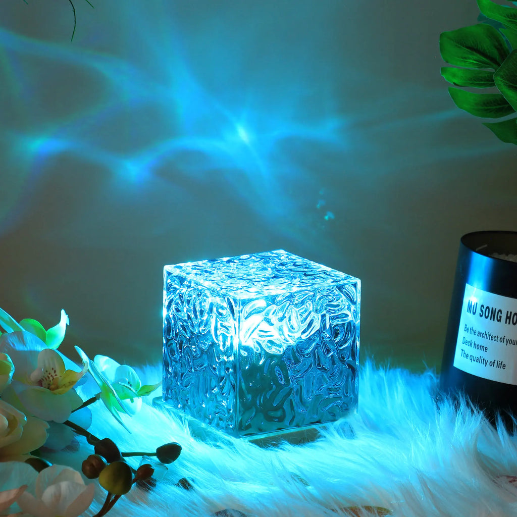 wave cube lamp