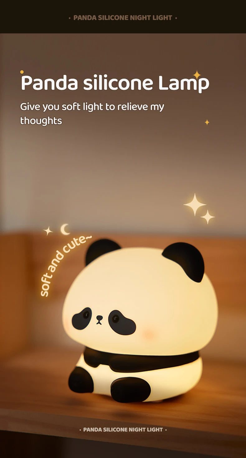 Cute LED Panda Light