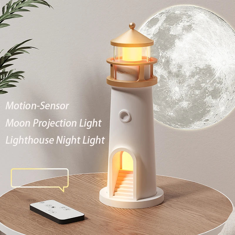 Light house Moon Lamp