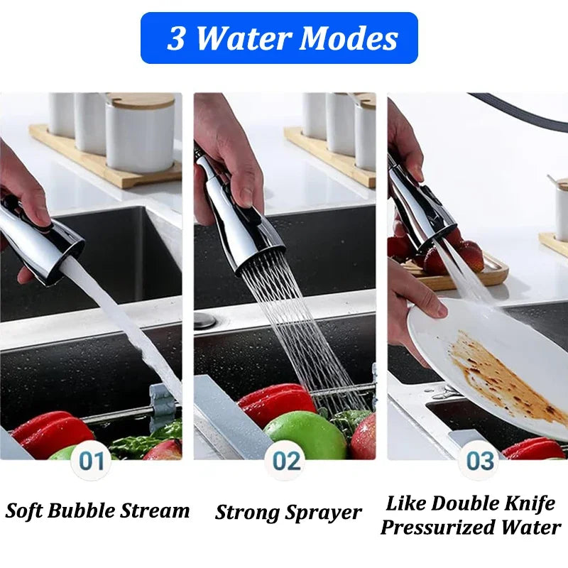 360° Rotation Kitchen Faucet Extender