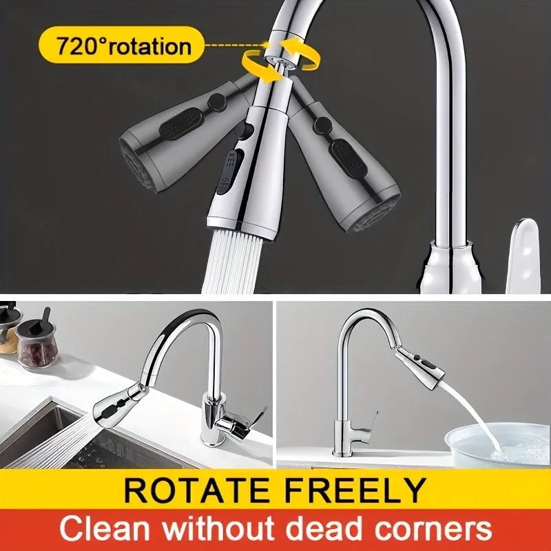 360° Rotation Kitchen Faucet Extender