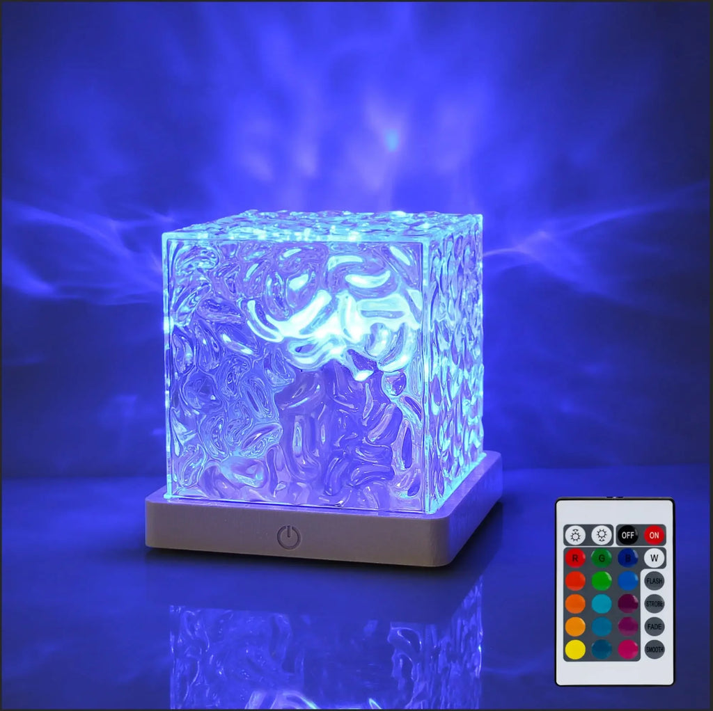 wave cube lamp