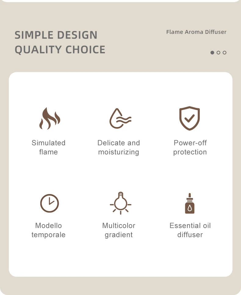 Flame Aroma Diffusor