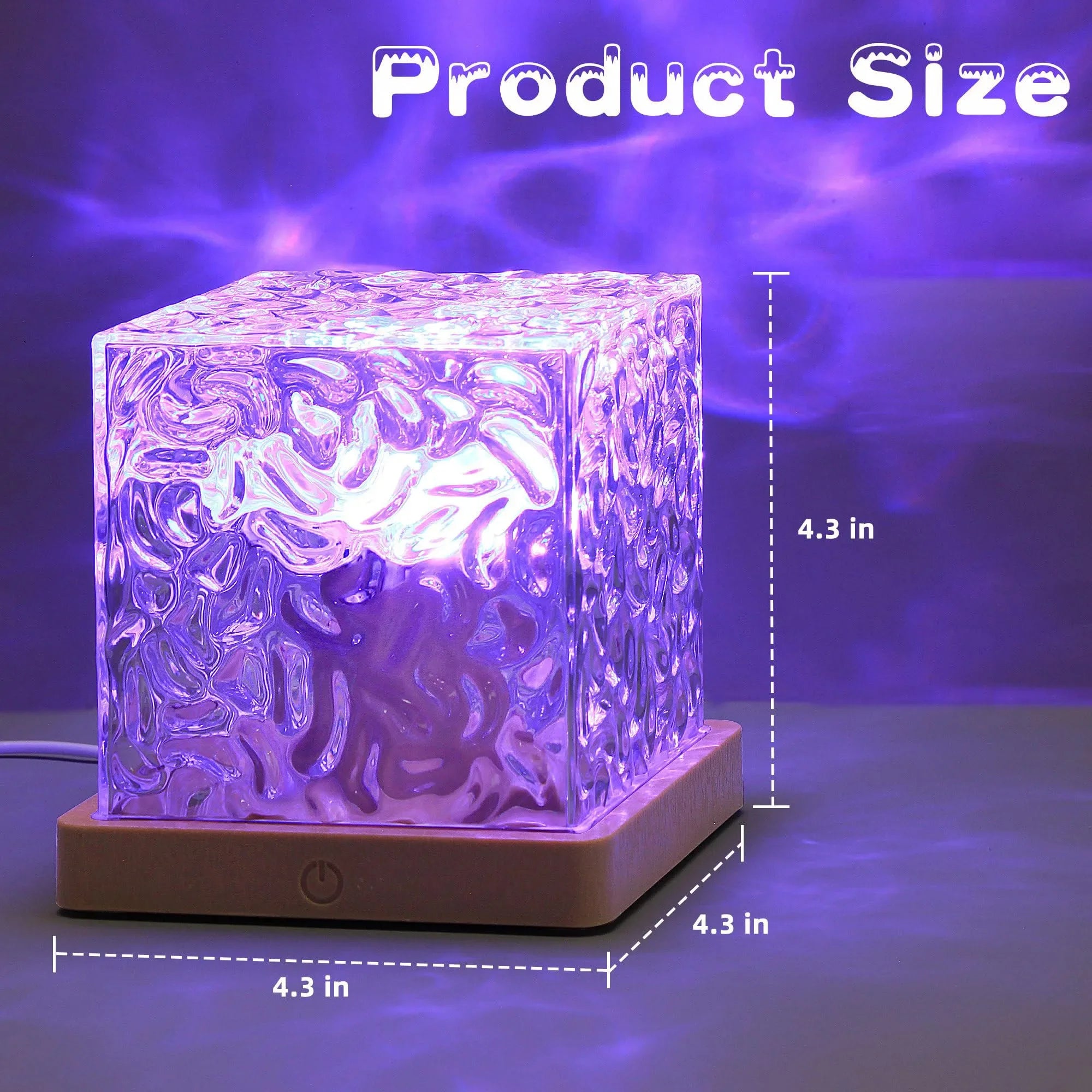 wave cube lamp