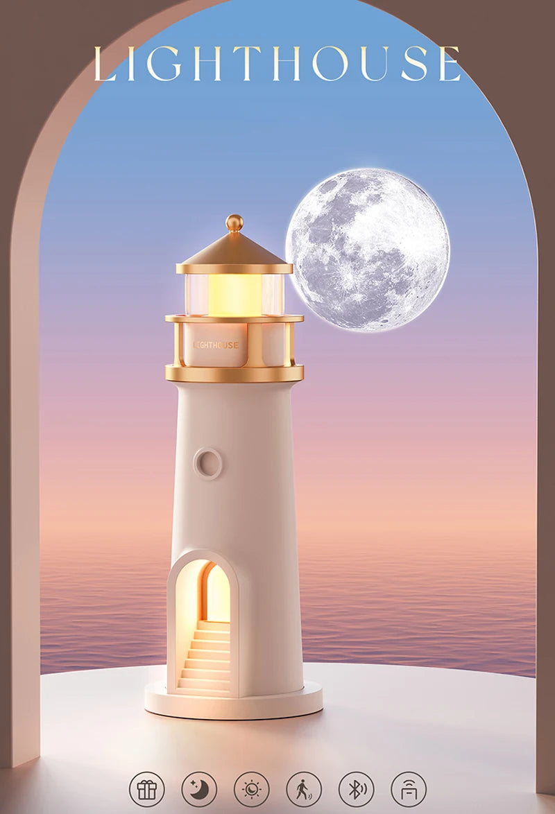Light house Moon Lamp